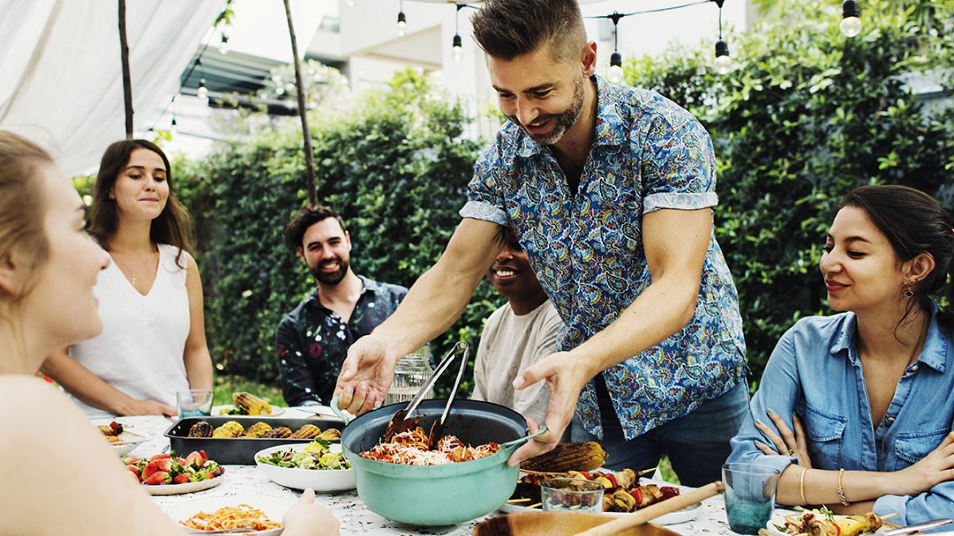 Hosting a summer party