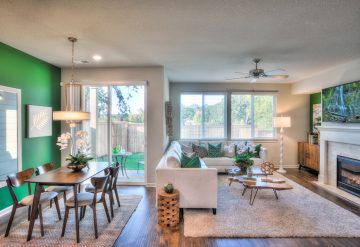 green home decor trend dining room