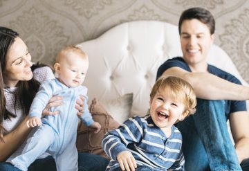Lennar Nashville family in bedroom