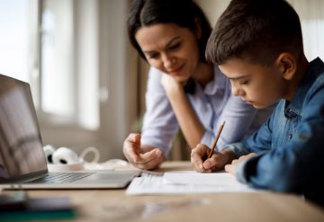 virtual learning at home