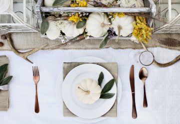 Autumn Table Setting