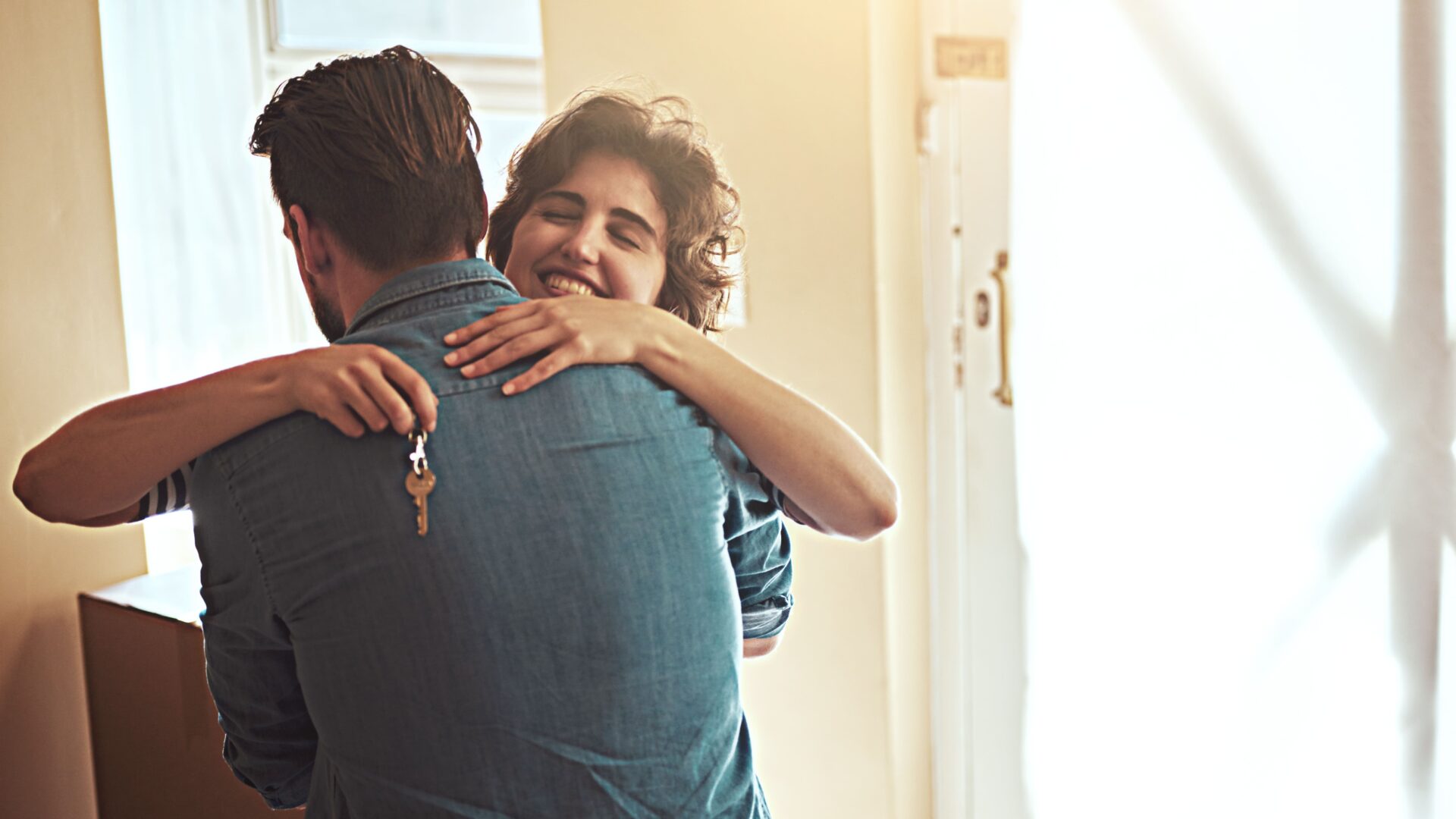 couple moving into the house