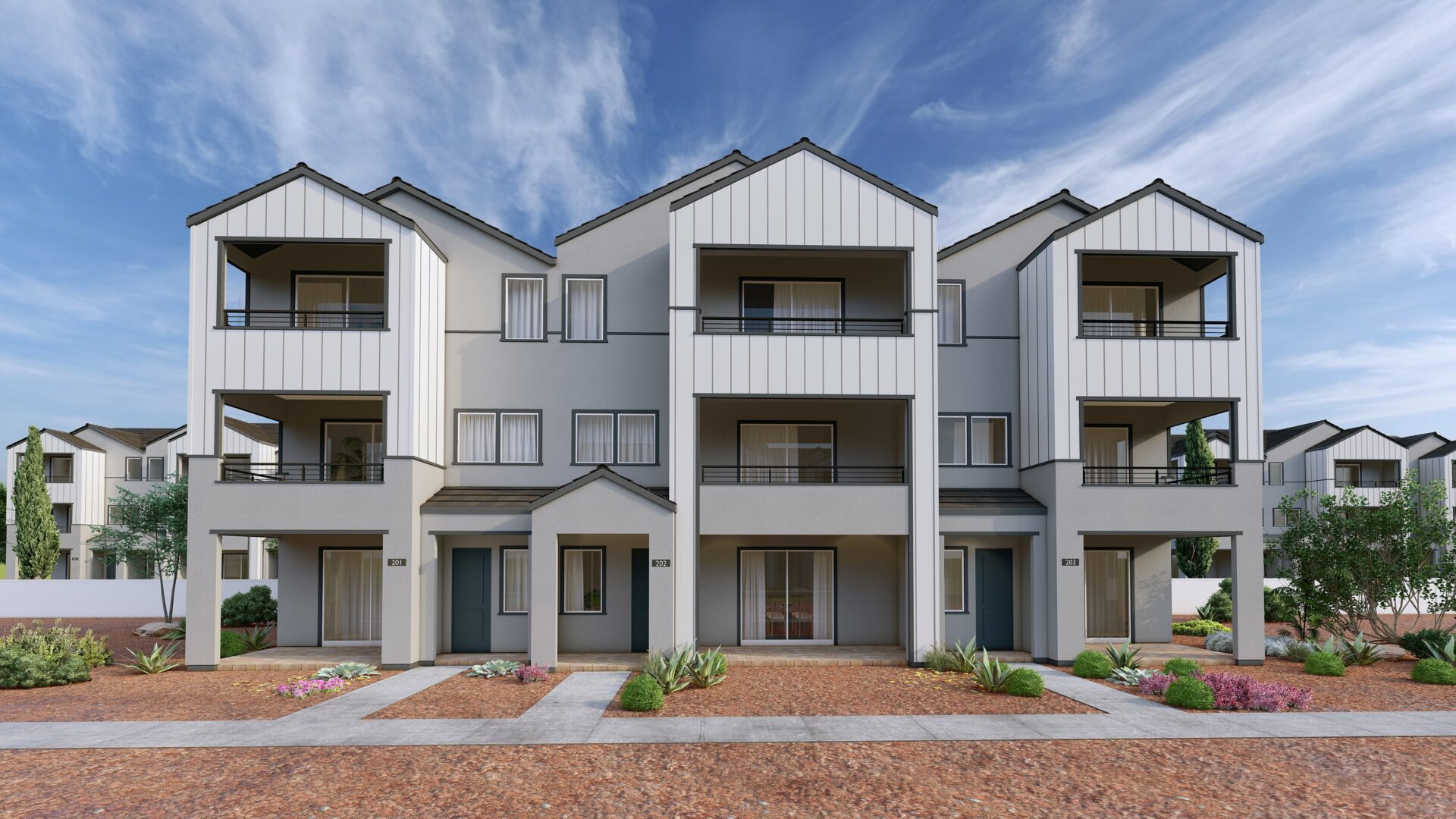 Lennar Las Vegas Durango townhomes