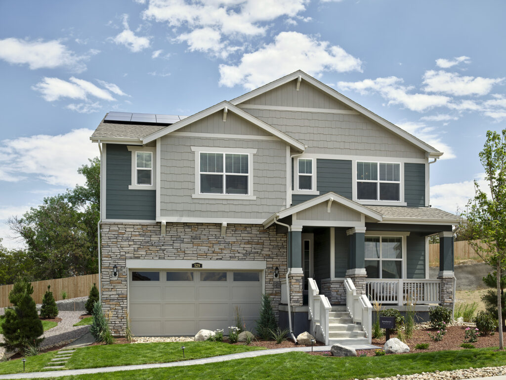 Lennar Johnstown Farms Stonehaven Exterior