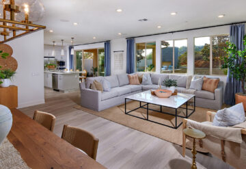 Lennar Skylark in San Marcos Great Room open concept living