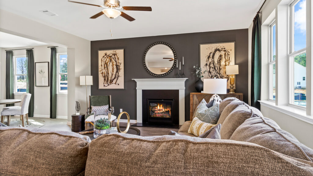 Lennar Hamilton Preserve living room