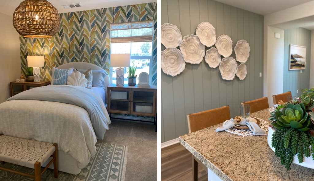 Lennar cozy california interior design style
