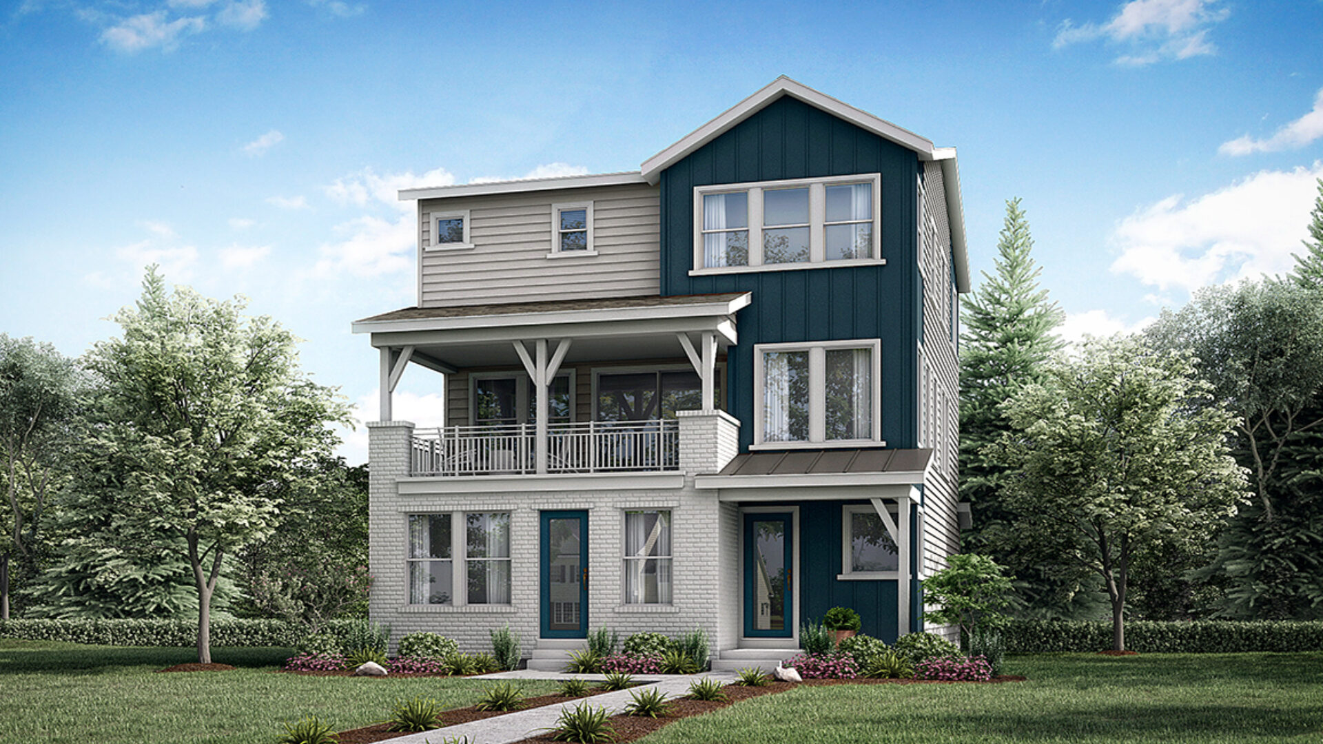 Lennar Denver Skyline Collection exterior Parmlee
