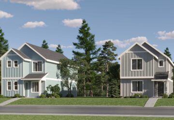 Lennar Portland Fairview exterior streetscape