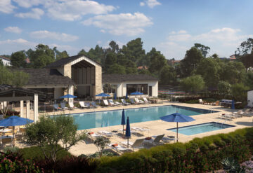Lennar Junipers Rendering Amenity pool rec center