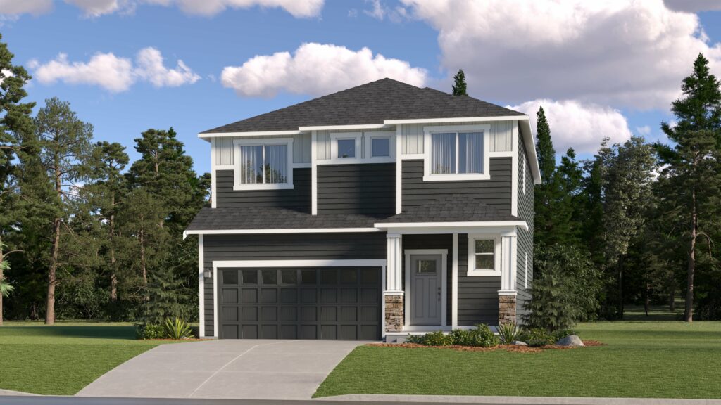 Lennar Seattle Bexley Ridge Hickory exterior