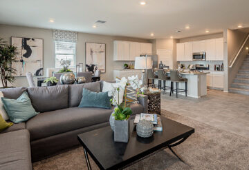 Lennar Tucson living room in Vail