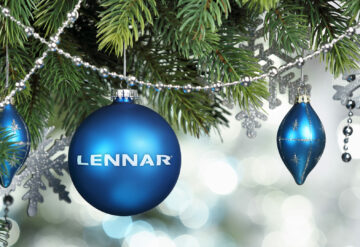 Lennar holiday decoration