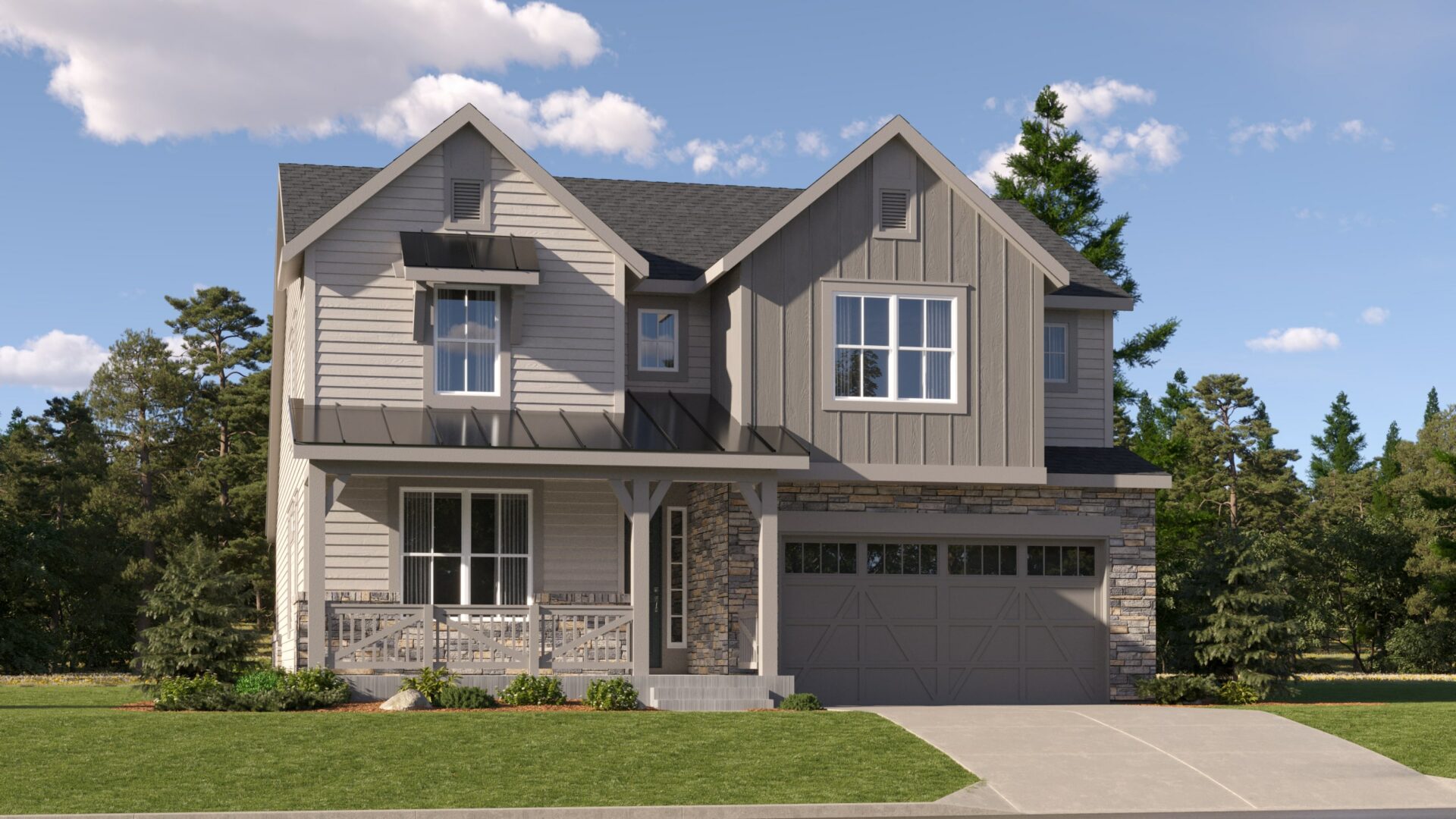 Lennar Harvest Ridge exterior