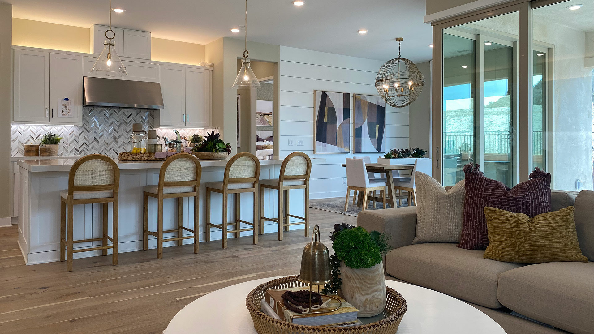 Lennar design trends open concept living space
