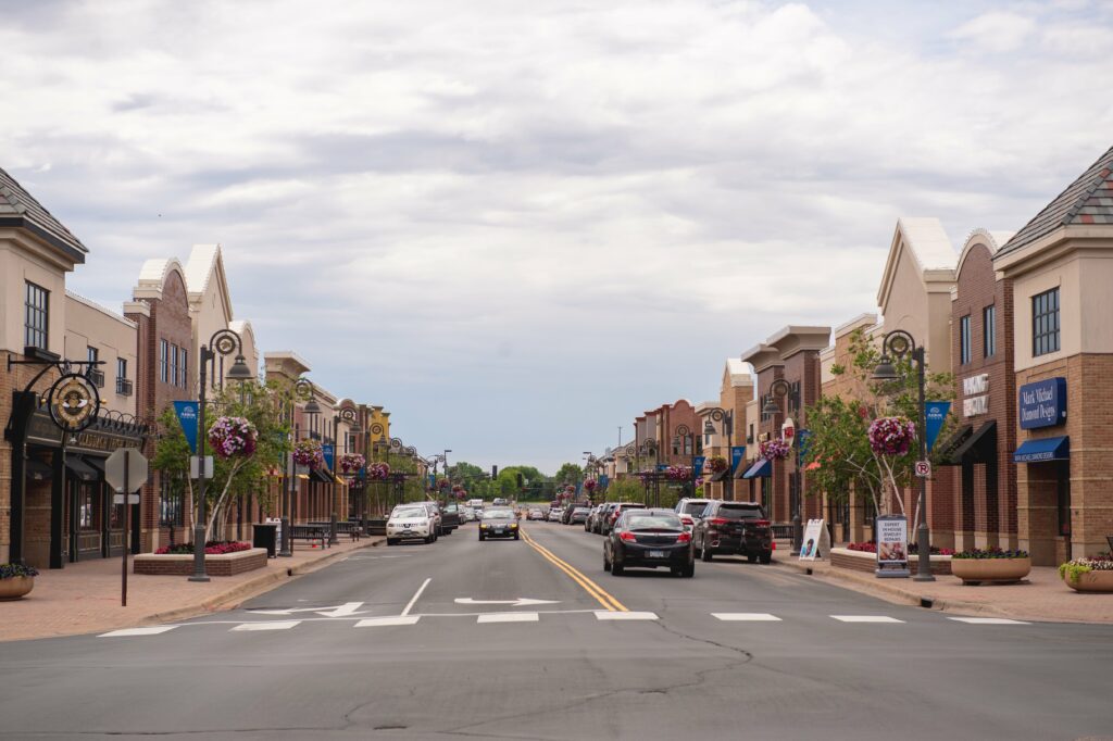 Landmark Watermark town